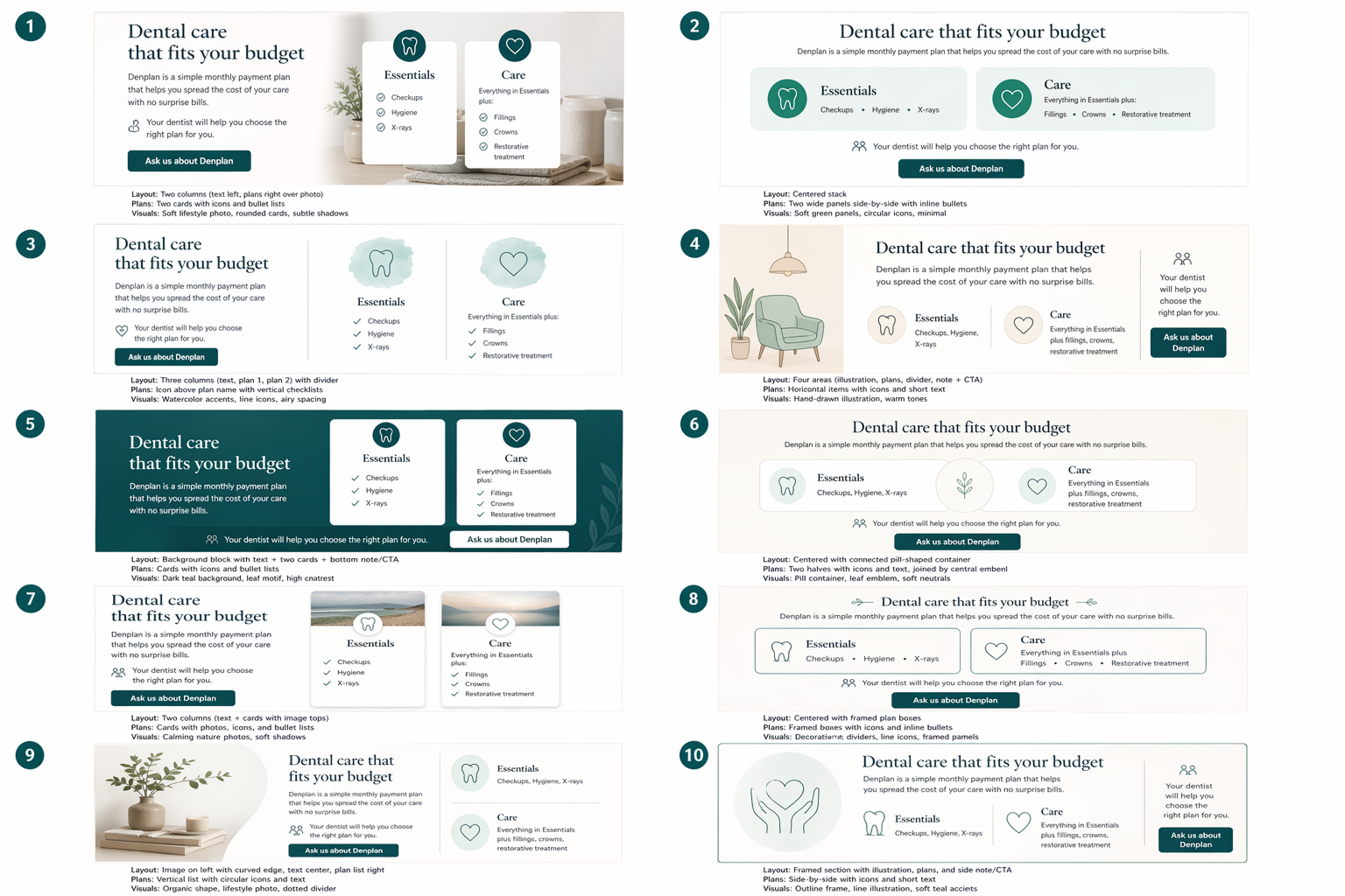 AI-generated design options