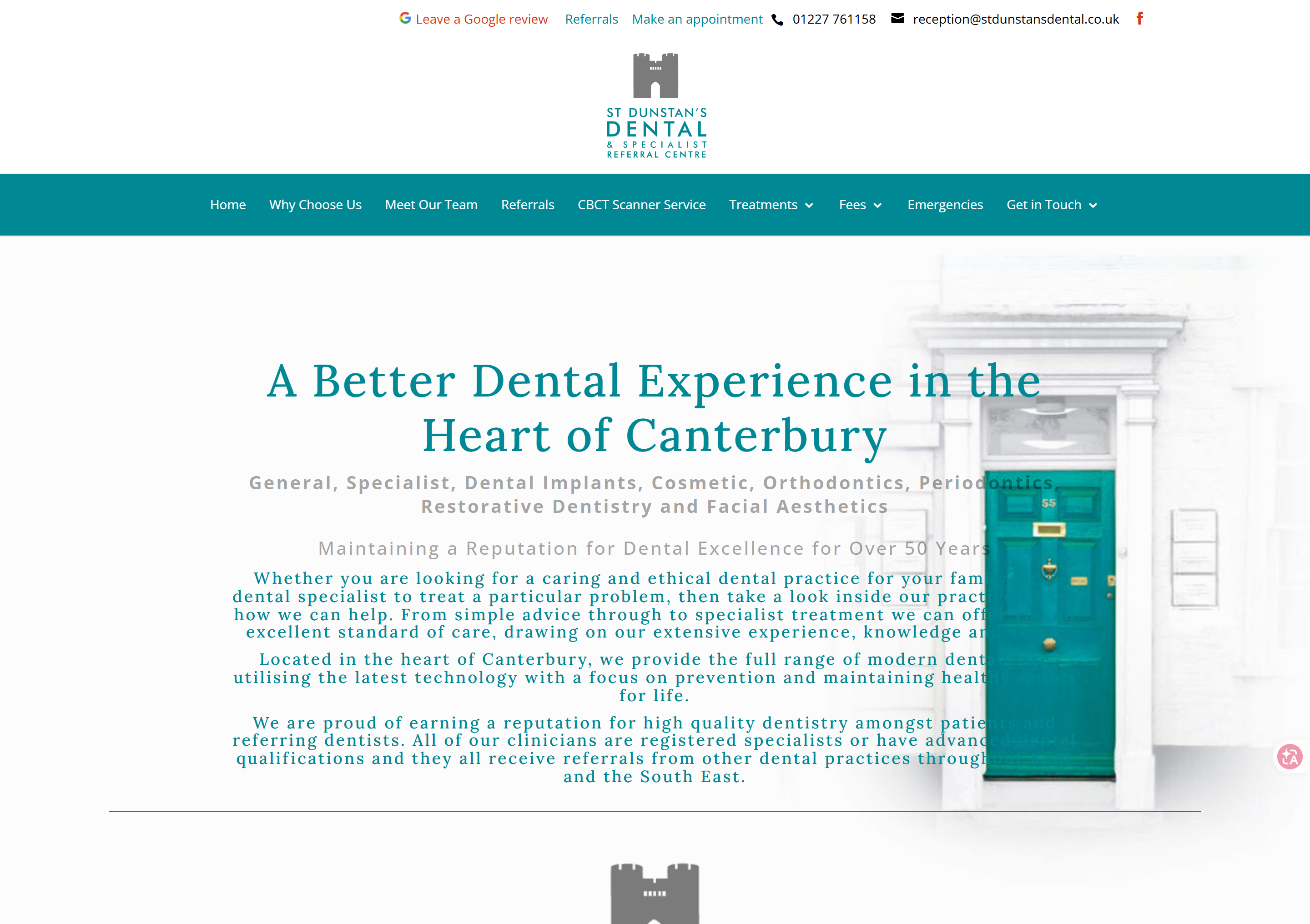 Original St. Dunstan's hero — before